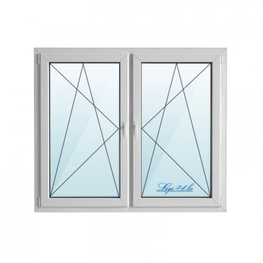 PVC logs 1270x1550 mm 2 rokturi