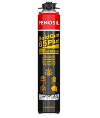 Пенопласт премиум-класса Penosil Gold Gun 65 plus 850 мл, всесезонный